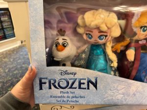Frozen plush doll set