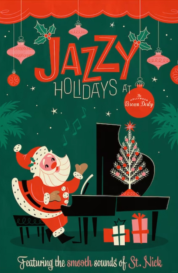 Jazzy Holidays at Holiday Brown Derby Hollywood Brown Derby
