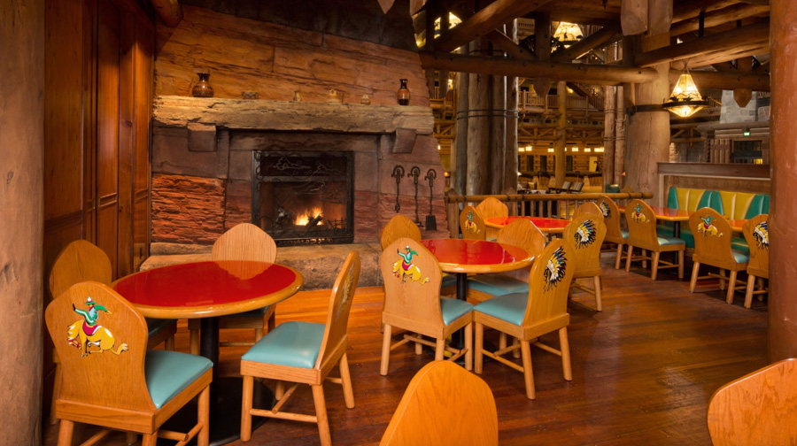 Whispering Canyon Cafe Interior Wilderness Lodge