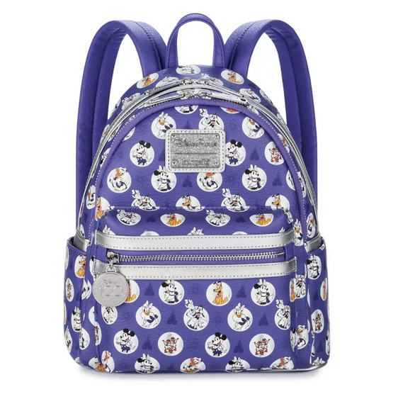 Mickey and Friends Disney100 Loungefly Mini Backpack