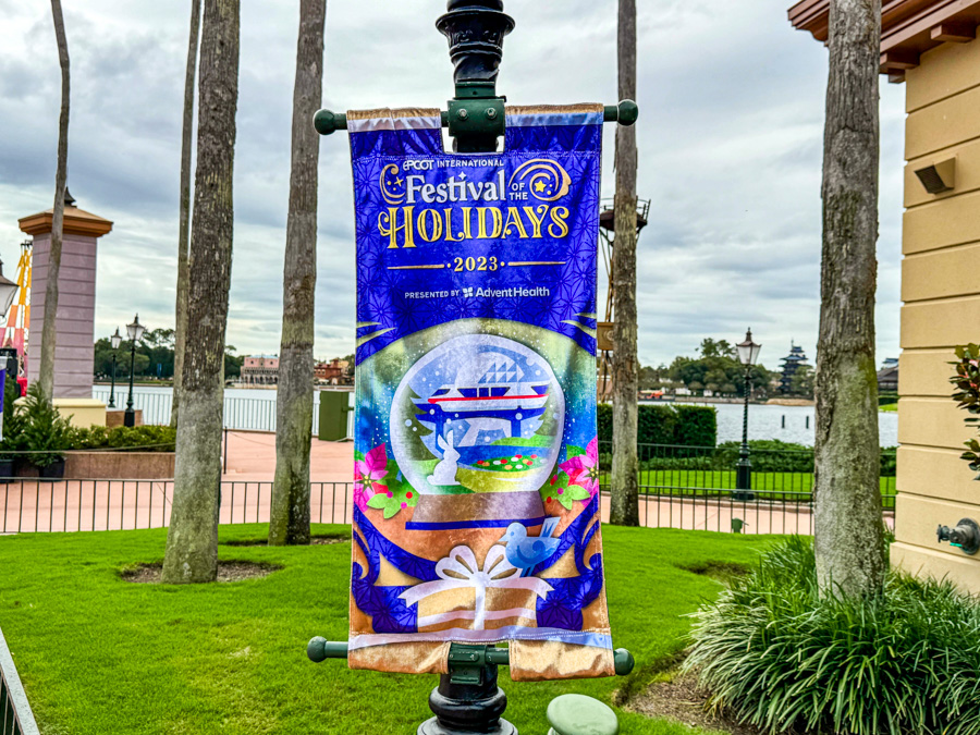 2023 EPCOT International Festival of the Holidays Banners