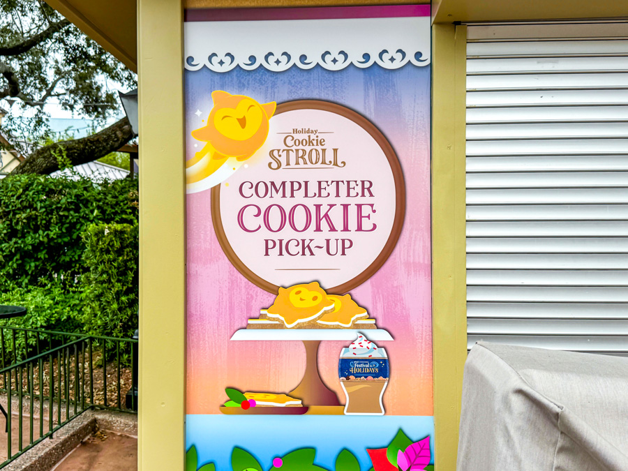 2023 EPCOT International Festival of the Holidays Holiday Sweets and Treats Holiday Kitchen Cookie Stroll