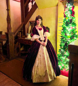2023 Mickey's Very Merry Christmas Party Belle Christmas Outfit Meet and Greet