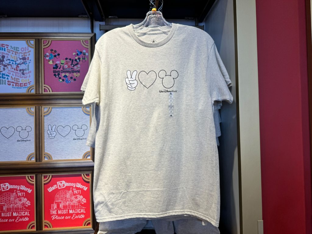 Peace, Love, Mickey shirt