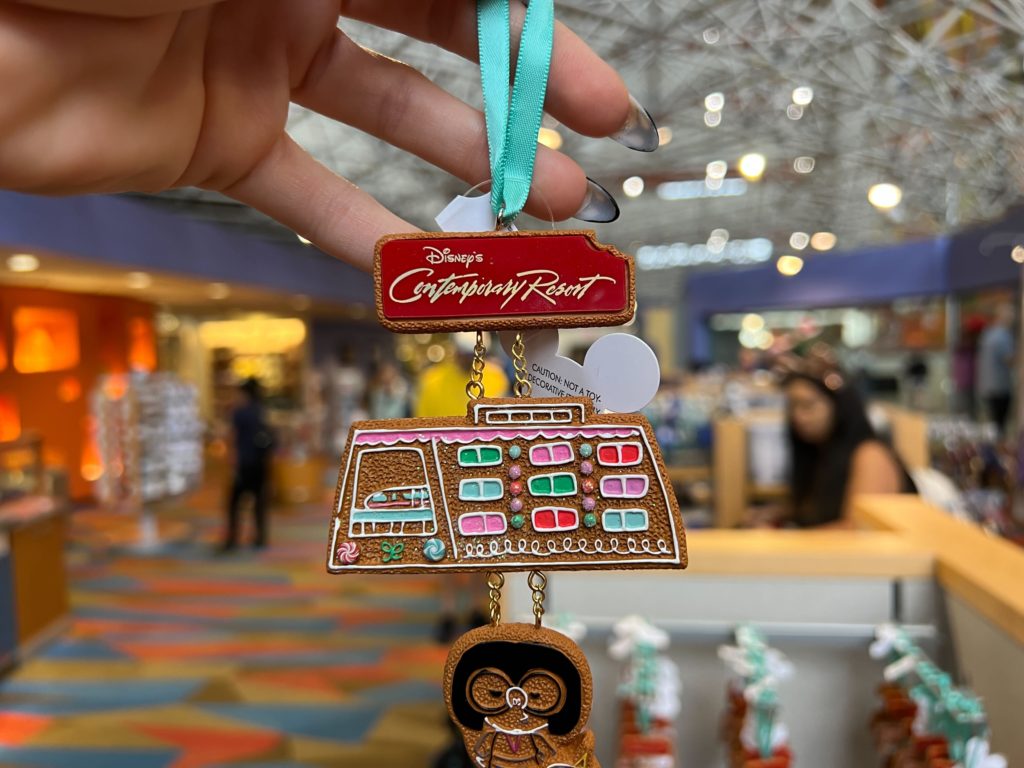 Disney Contemporary Resort Gingerbread Ornament