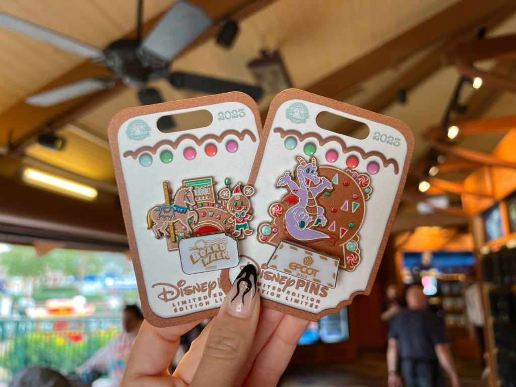 Walt Disney World Resort Gingerbread Pins