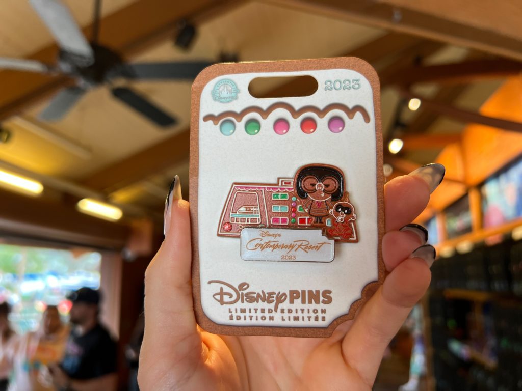 Walt Disney World Resort Gingerbread Pins Contemporary