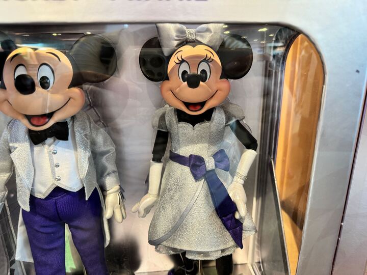 Disney100 Mickey and Minnie dolls
