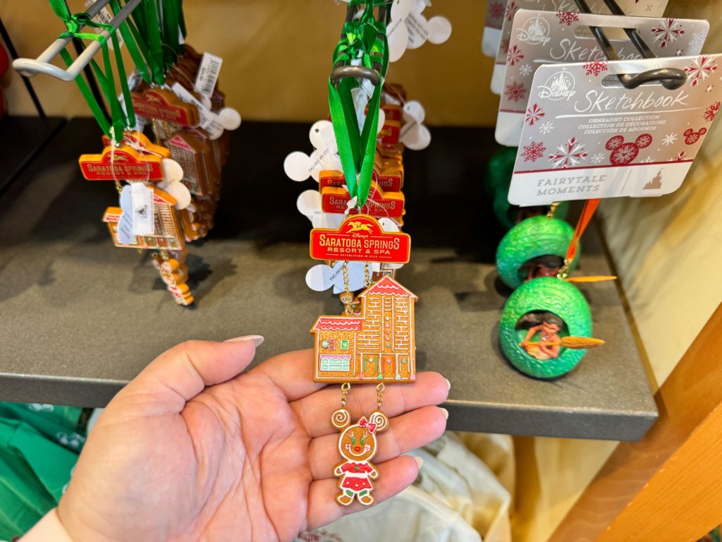 Saratoga Springs Gingerbread Ornament