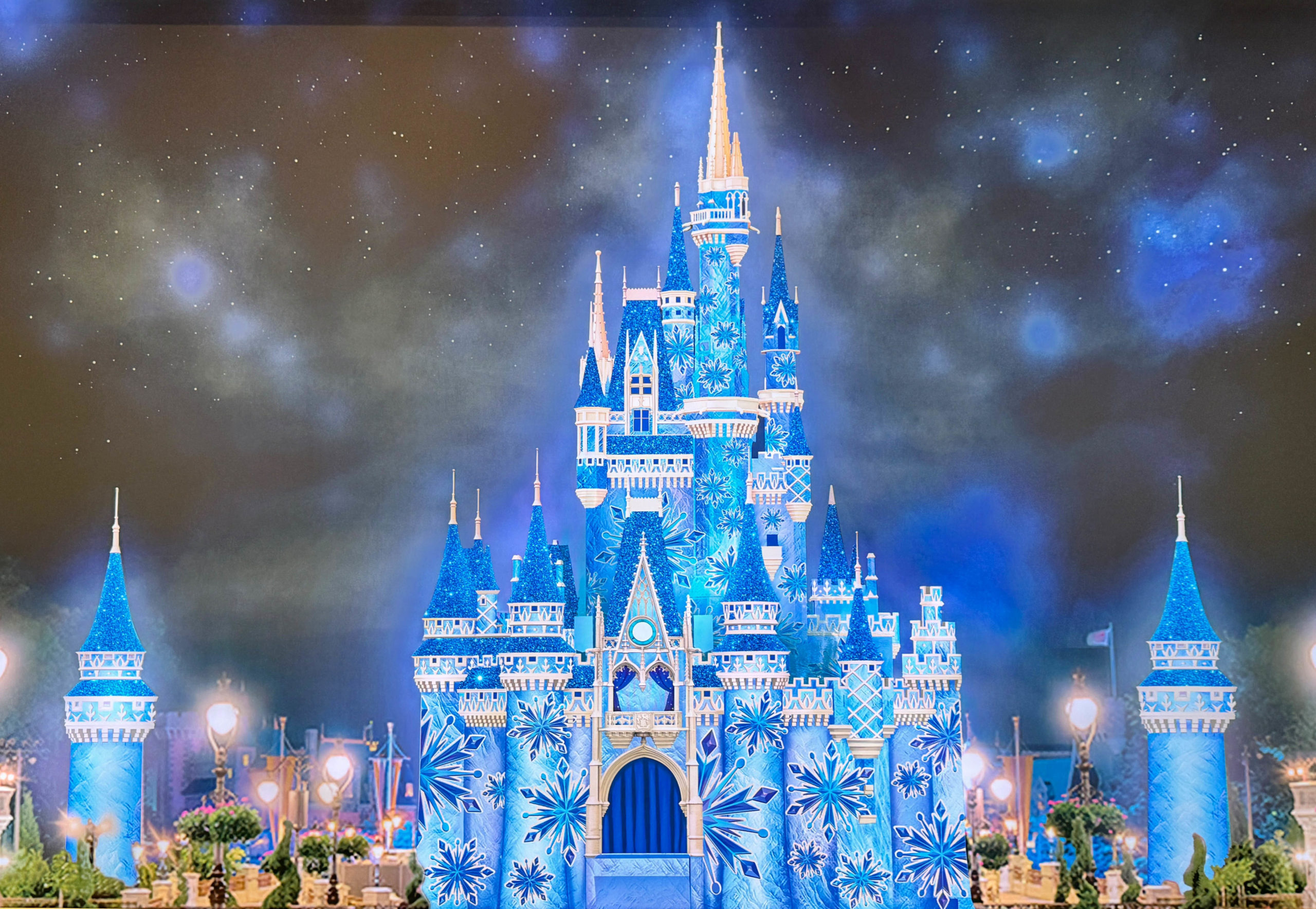 Cinderella Castle wall art in DisneyStyle