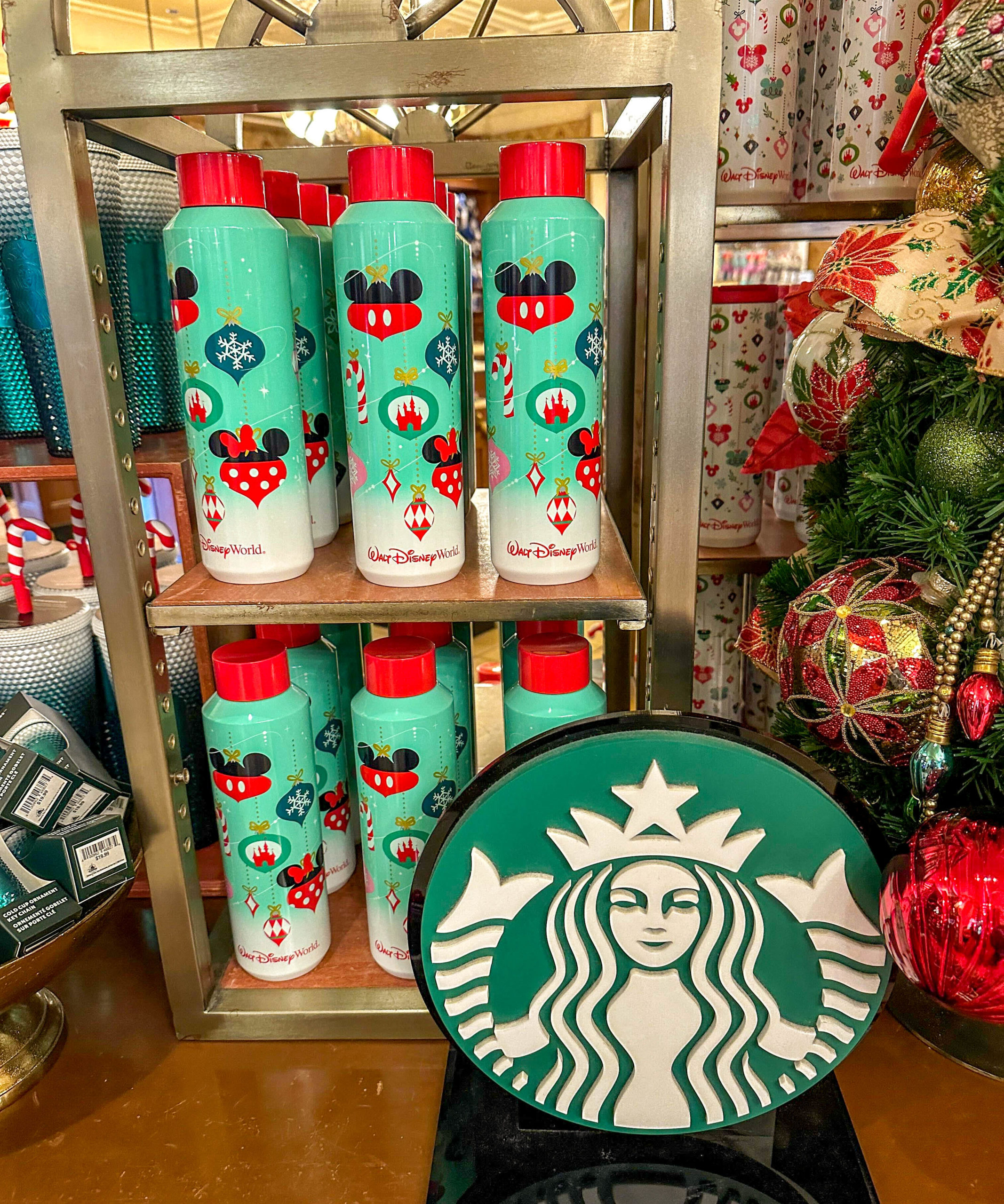 PHOTOS: New Holiday Starbucks Tumblers Have Arrived in Disney World 