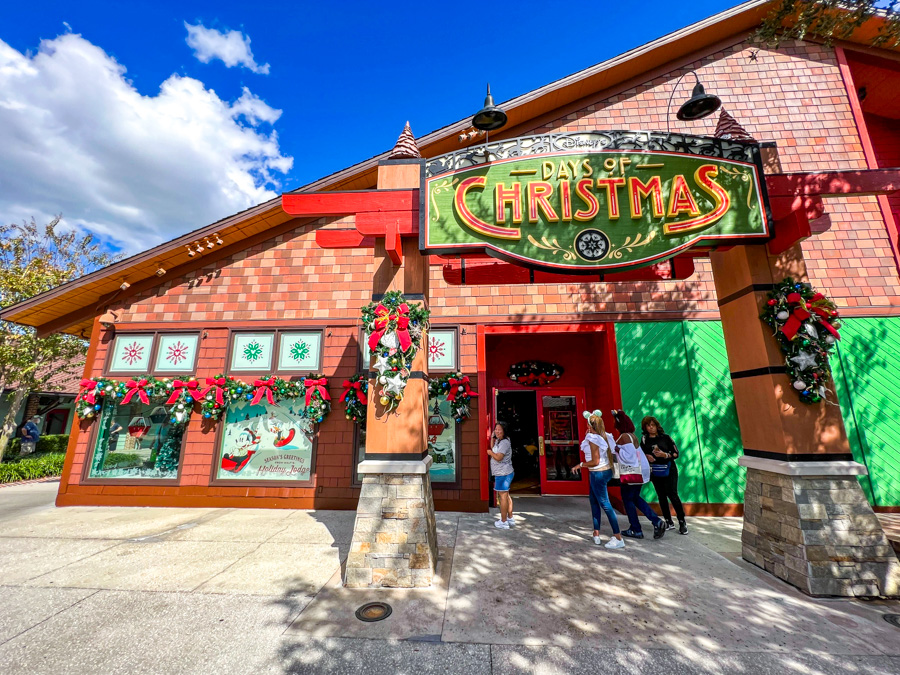 Disney Springs Holiday Christmas Decorations 2023 Days of Christmas