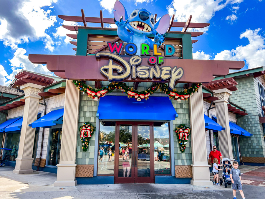 Disney Springs Holiday Christmas Decorations 2023 World of Disney