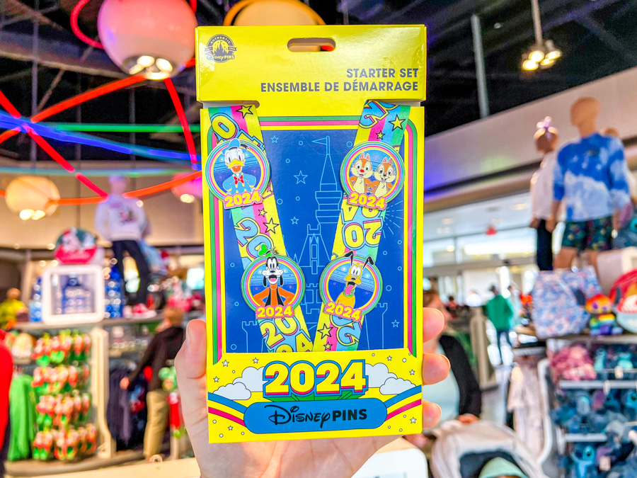 Disney World 2024 New Year's Merchandise Collection Ears Pins Hats