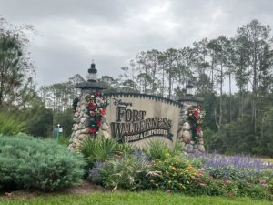 Fort Wilderness Holiday Decor