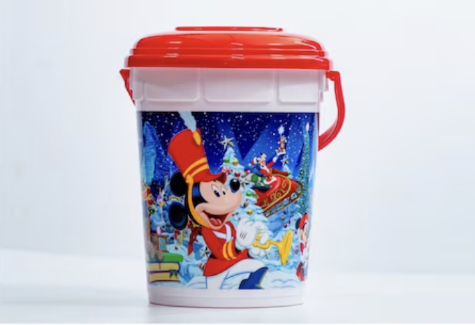 Holiday Popcorn Bucket Disneyland Holiday Merchandis