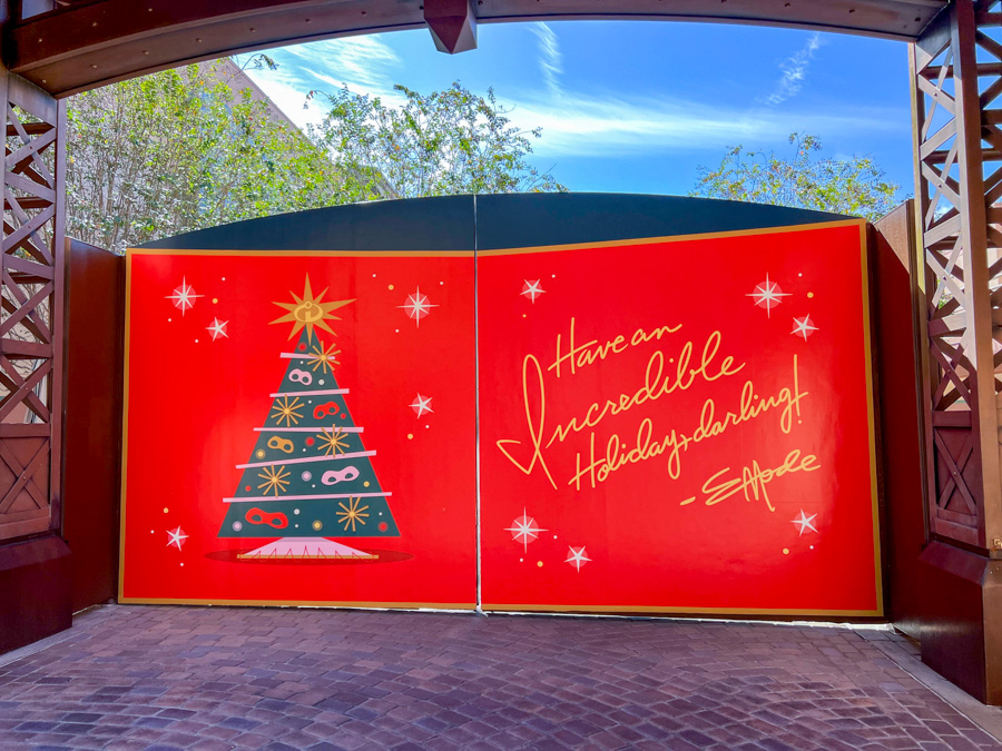 Hollywood Studios Holiday Christmas Decorations Jollywood Nights Pixar Place