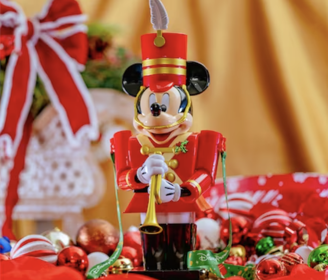 Mickey Mouse Toy Soldier Bucket Disneyland Holiday Merchandise