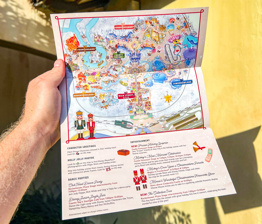 PHOTOS See the Map & Free Ornament at Mickey’s Very Merry Christmas