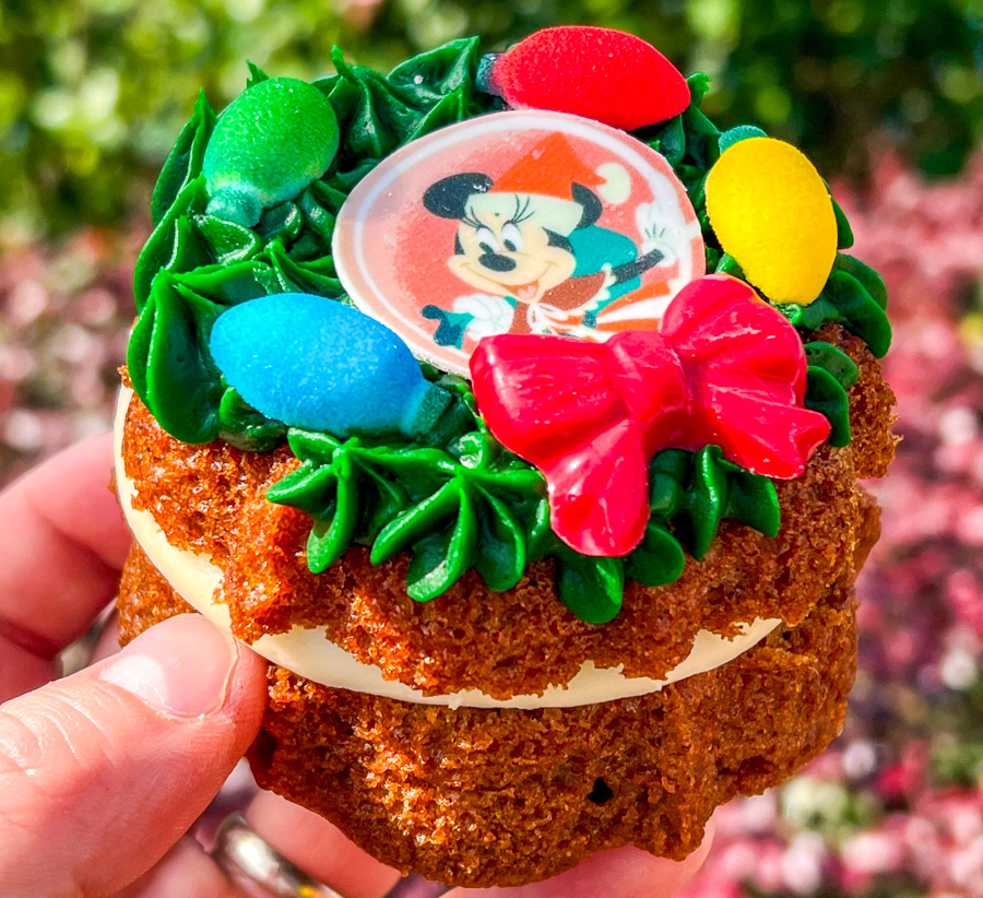 Minnie Gingerbread Bundt Cake All Star Music Resort Christmas