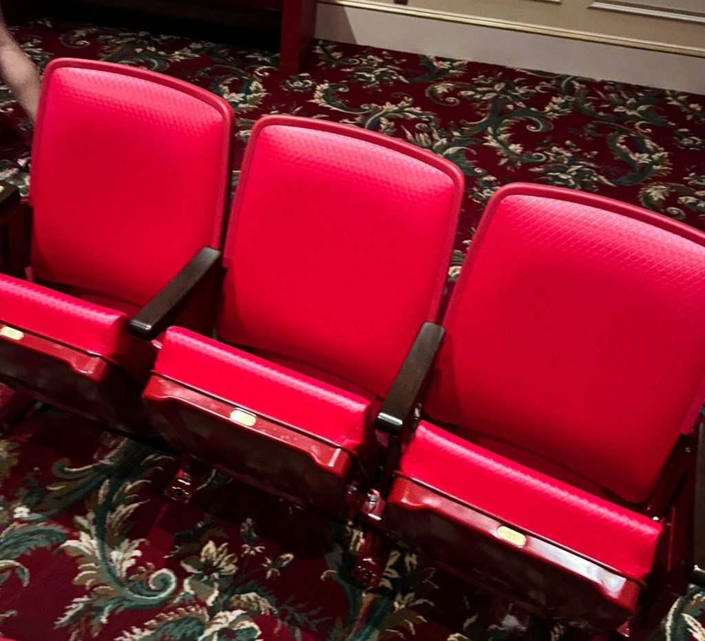 New Muppet Vision seats
