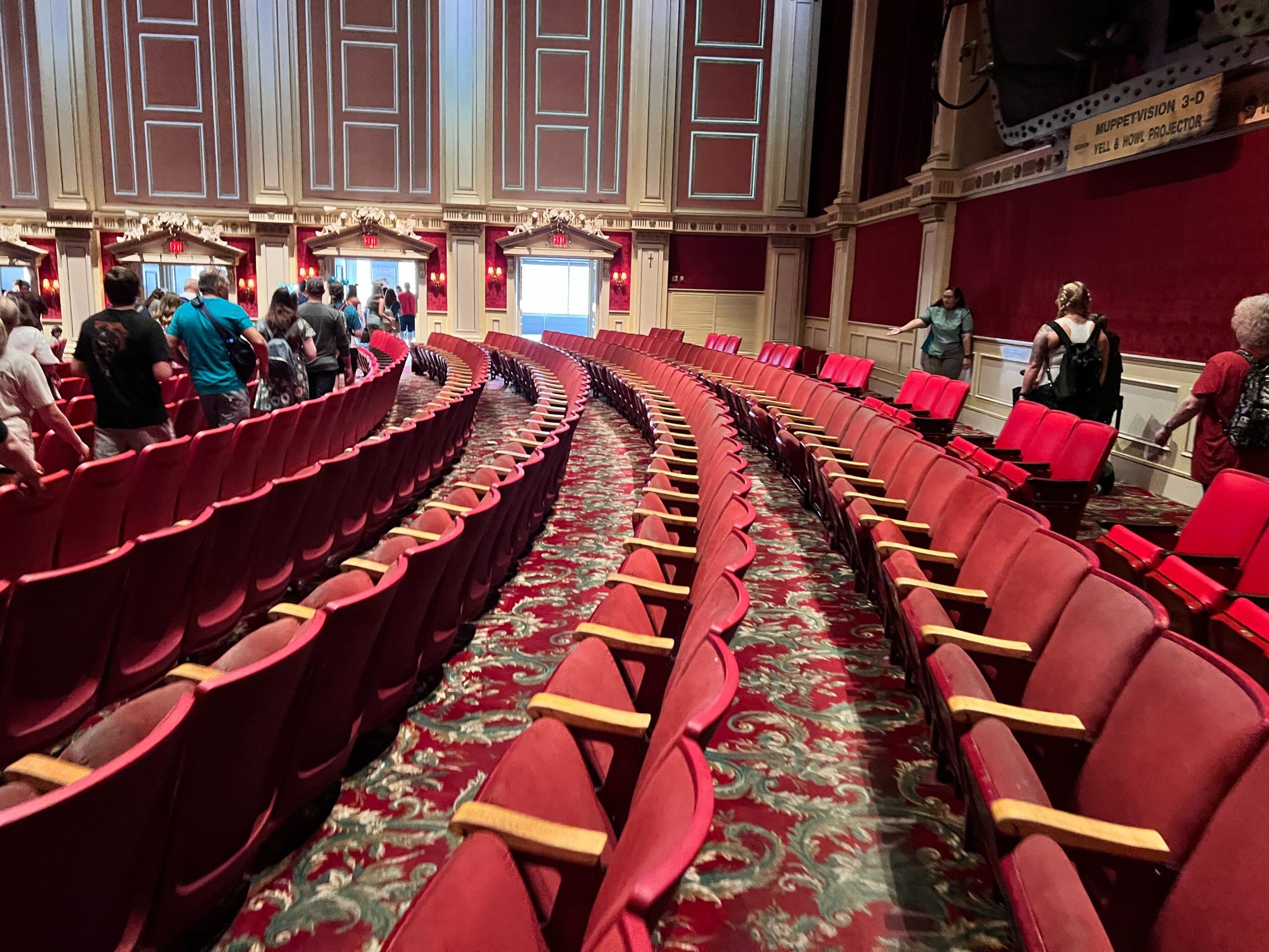 New Muppet Vision Theater Seats