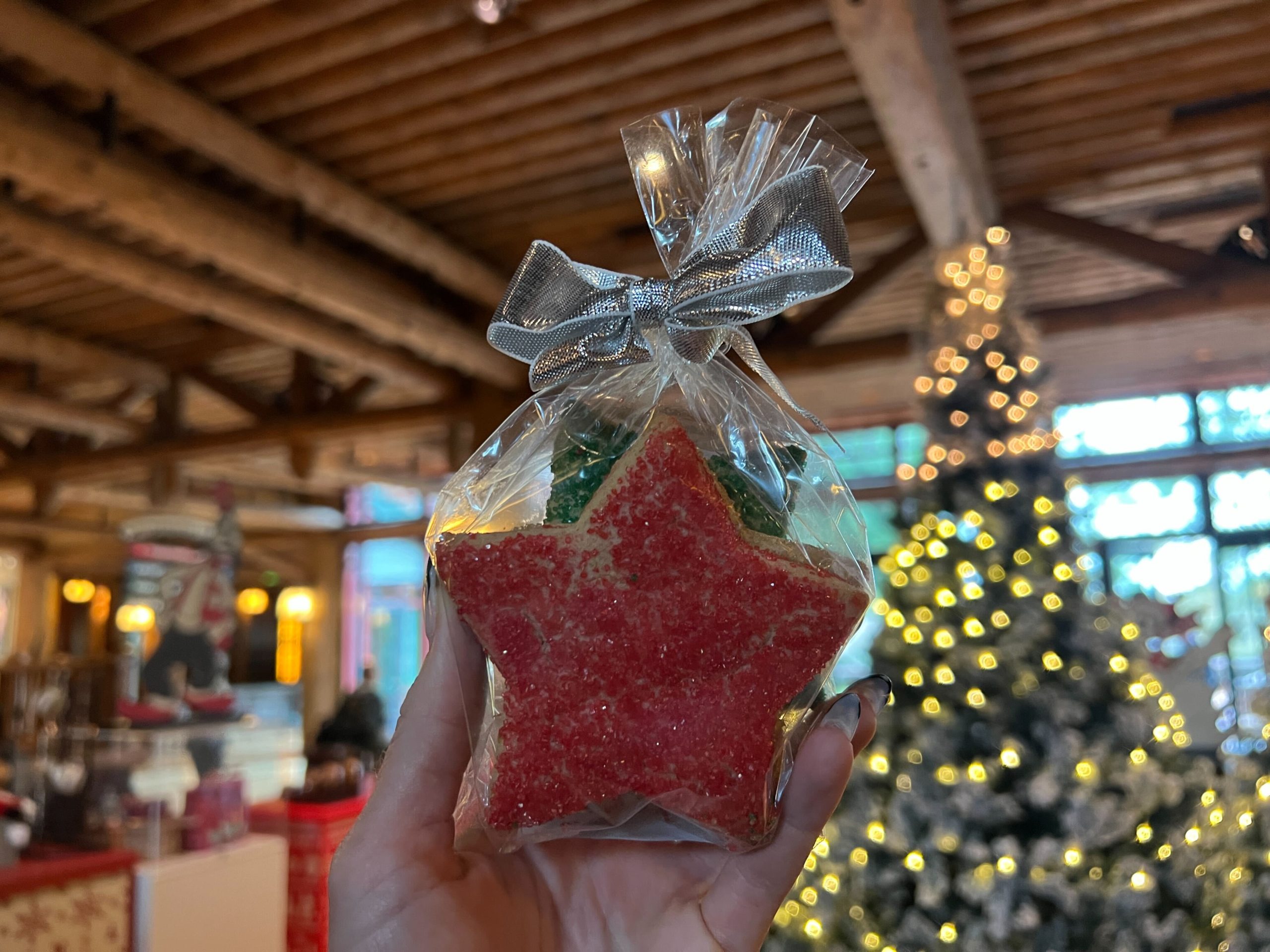 wilderness lodge holiday treat stand