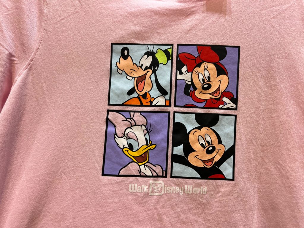 Pink Disney Character tee