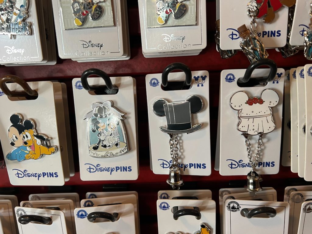 Disney wedding pins