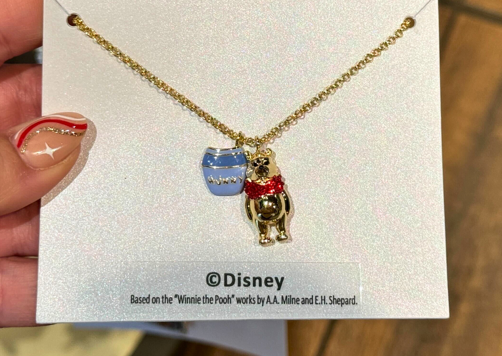 Pooh Bear Necklace
