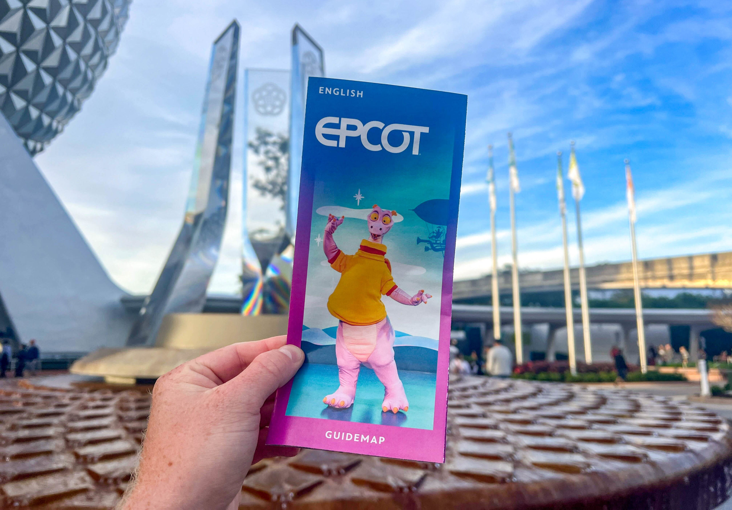 New EPCOT Map