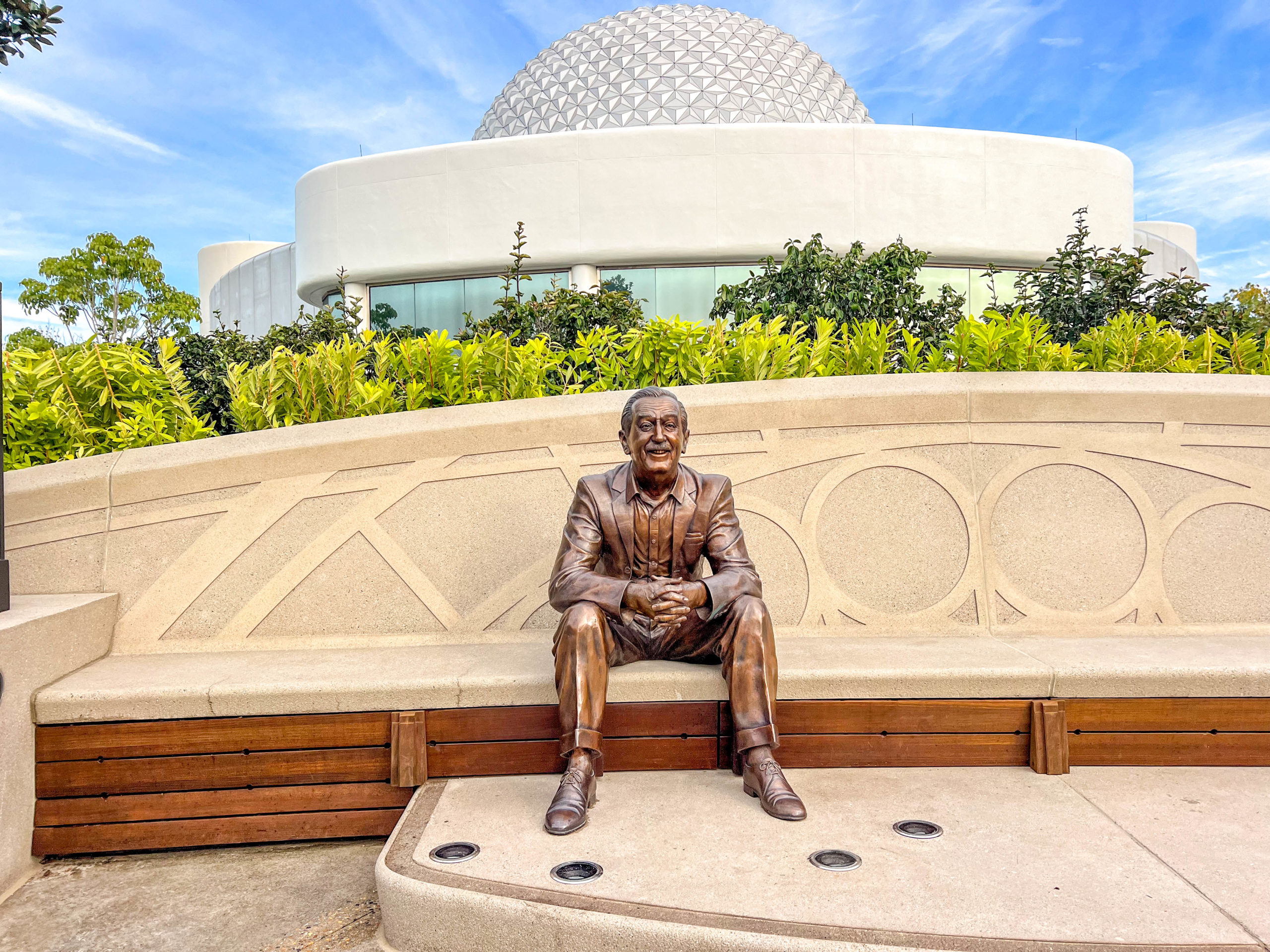 Walt the Dreamer statue