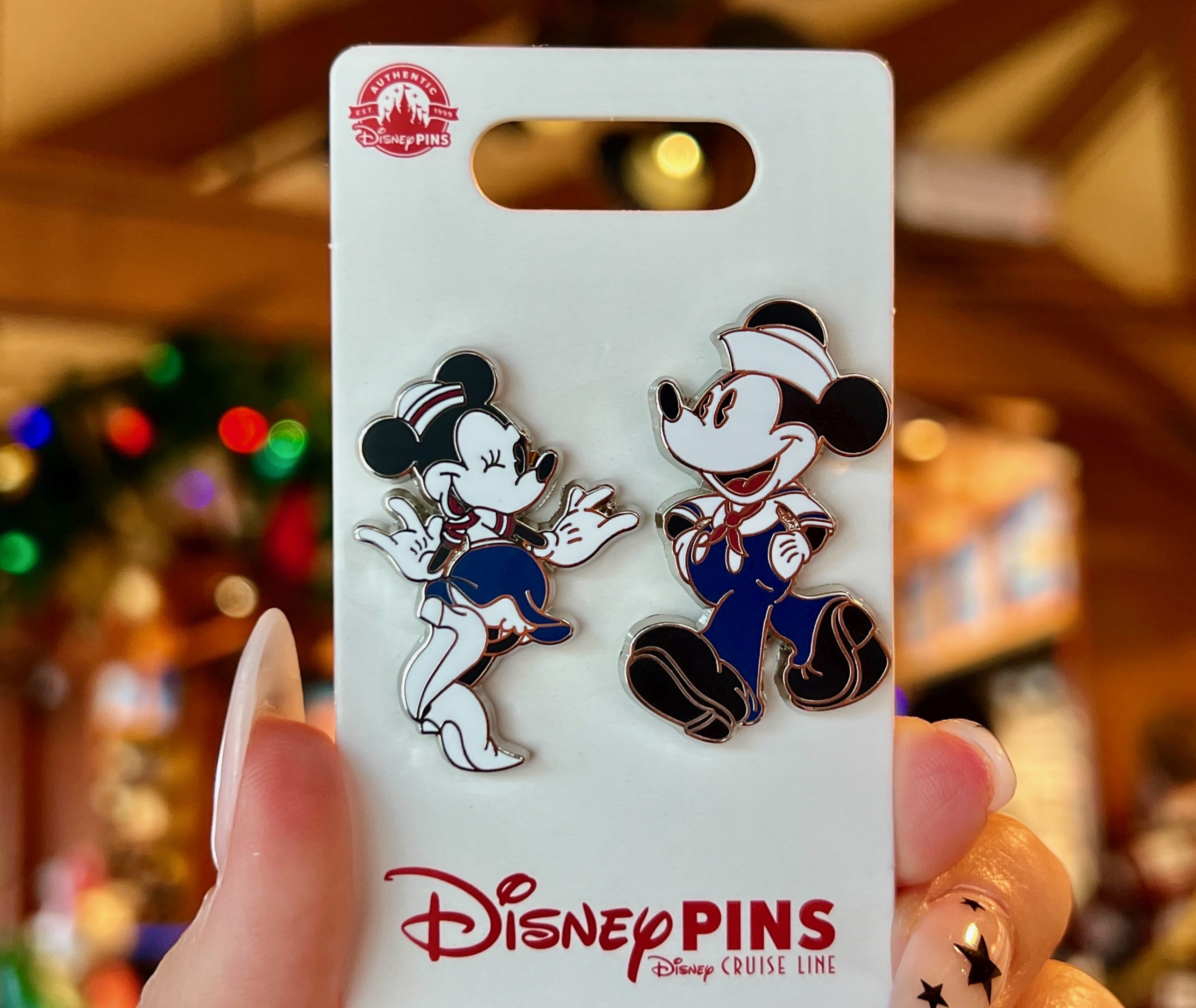 Disney Cruise Line Trading Pin Mickey and Minnie Sailors