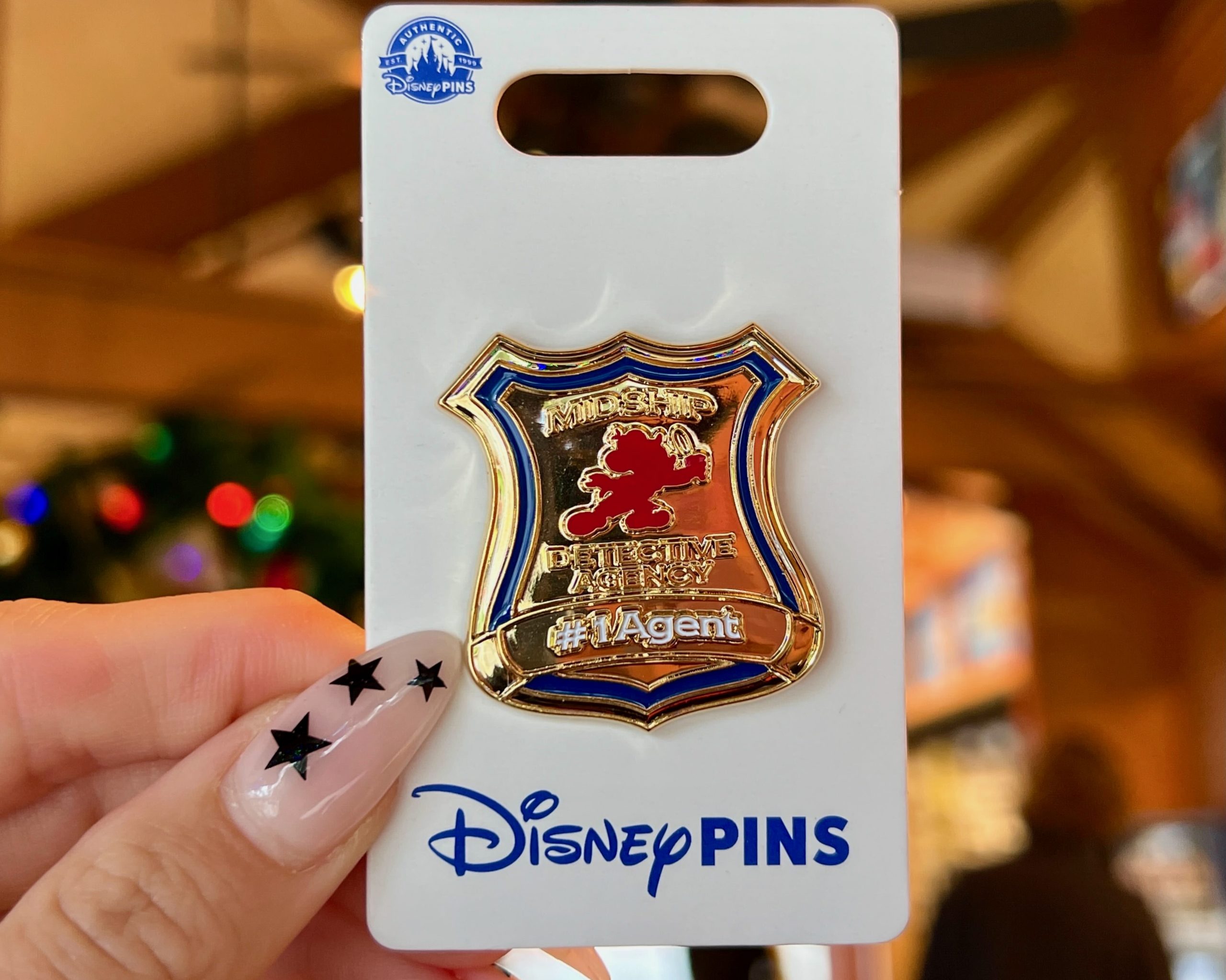 Disney Cruise Line Midship Detective Agency Trading Pin