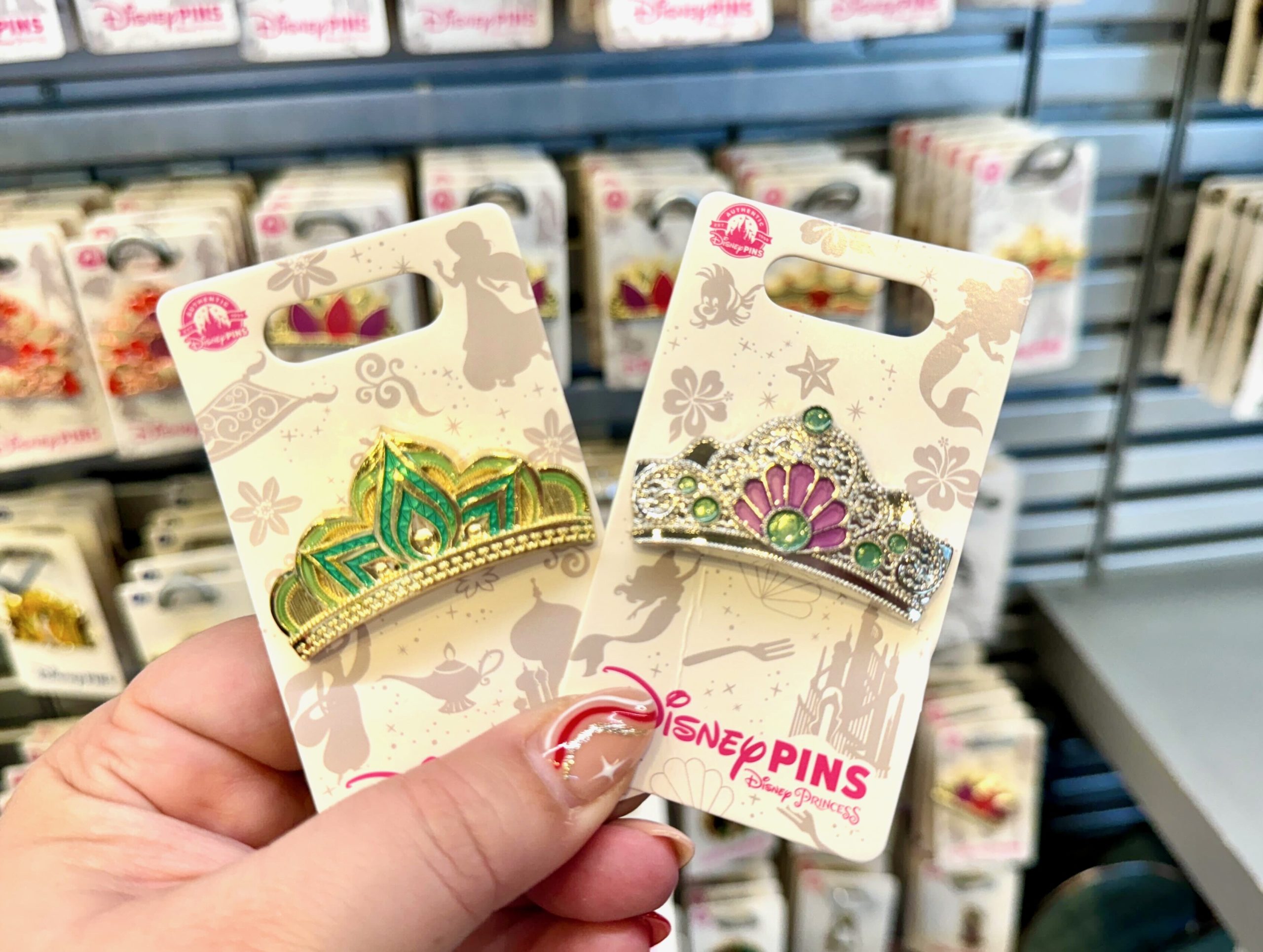 Disney Princess Crown Trading Pins Ariel Tiana