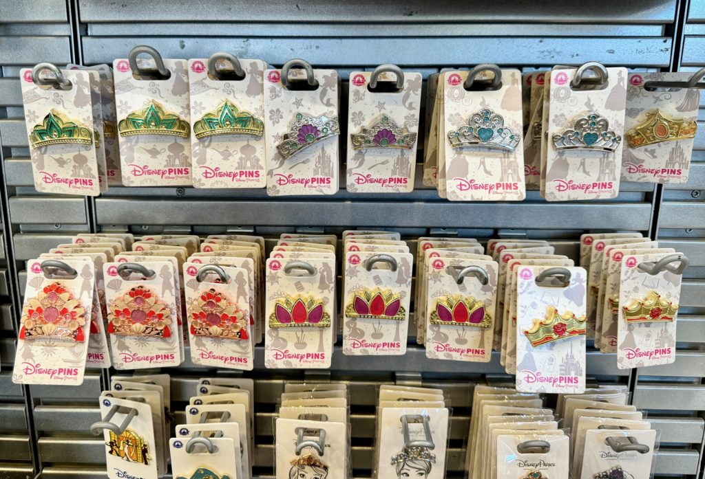 Disney Princess Crown Trading Pins Collection