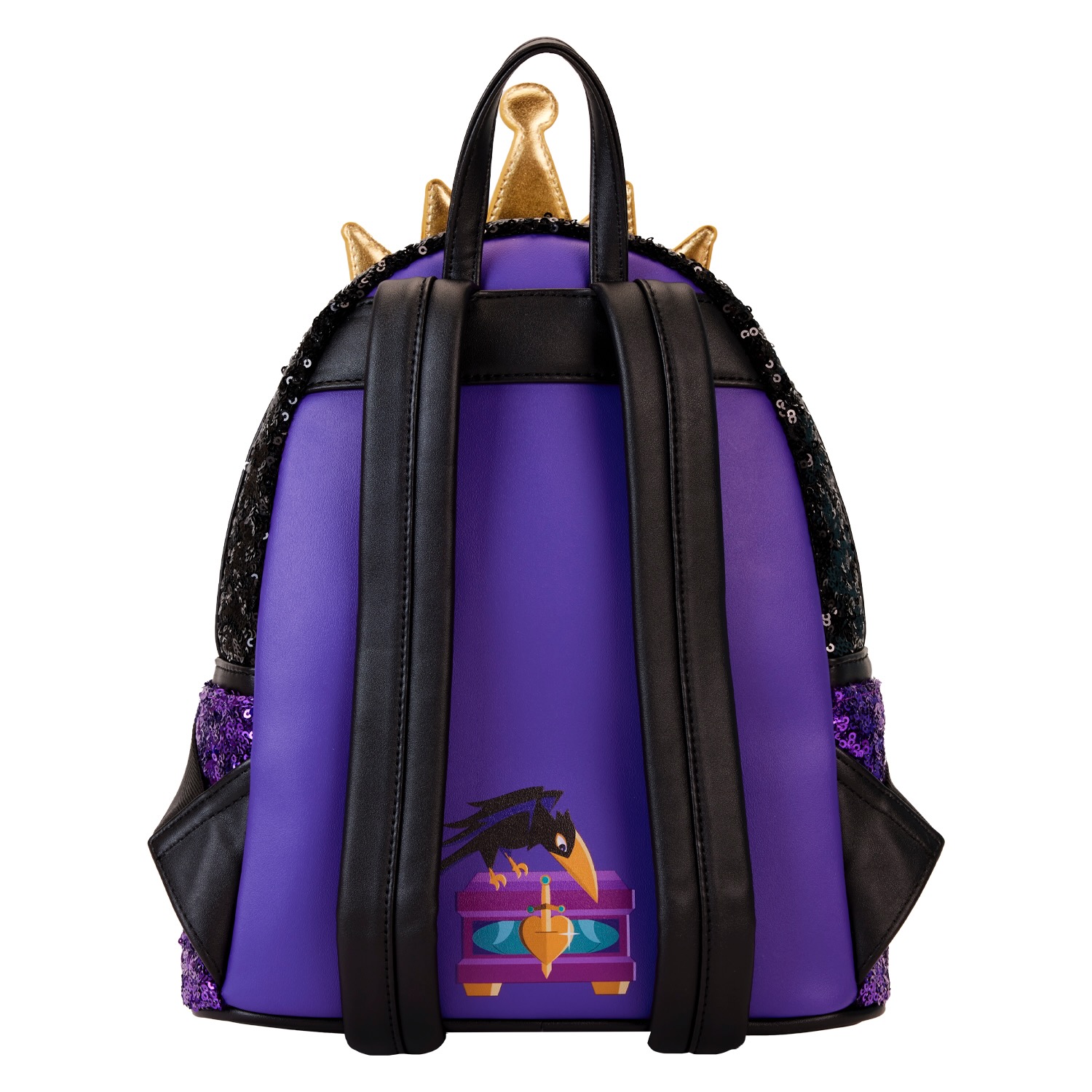 Evil Queen Loungefly Mini Backpack Back View