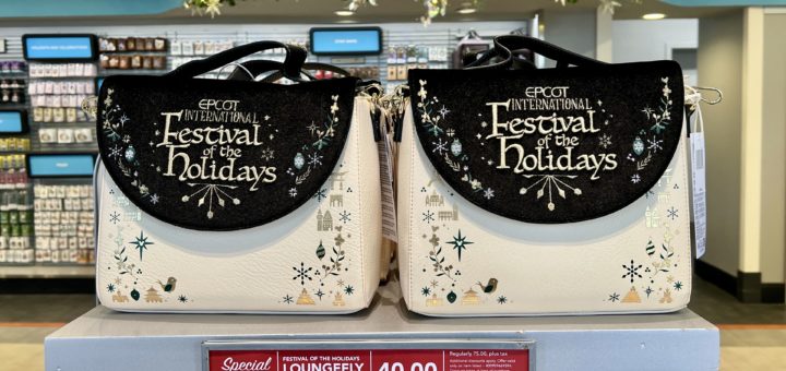 EPCOT festival of the holidays loungefly bags