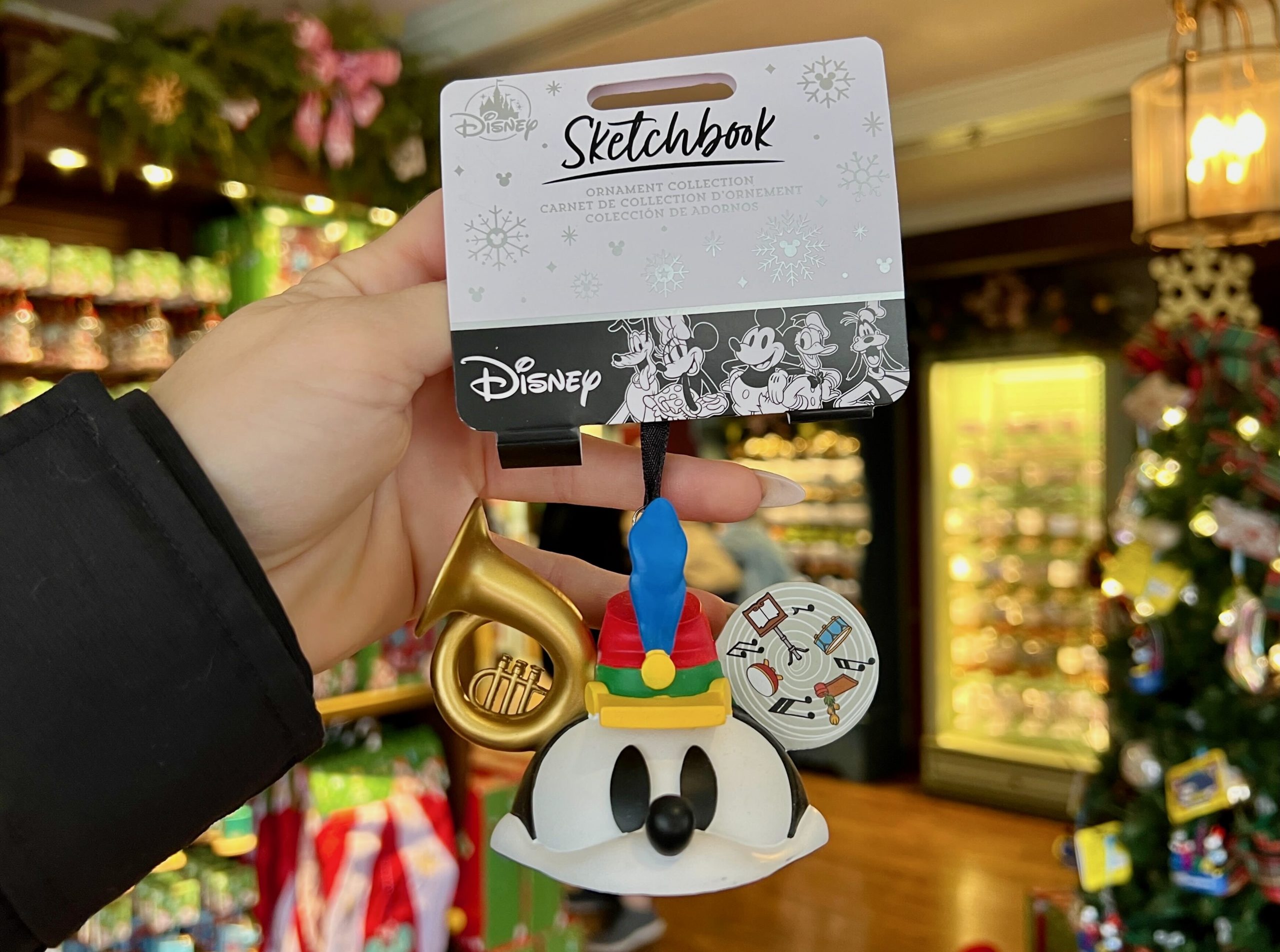 Mickey Sketchbook Ornament band
