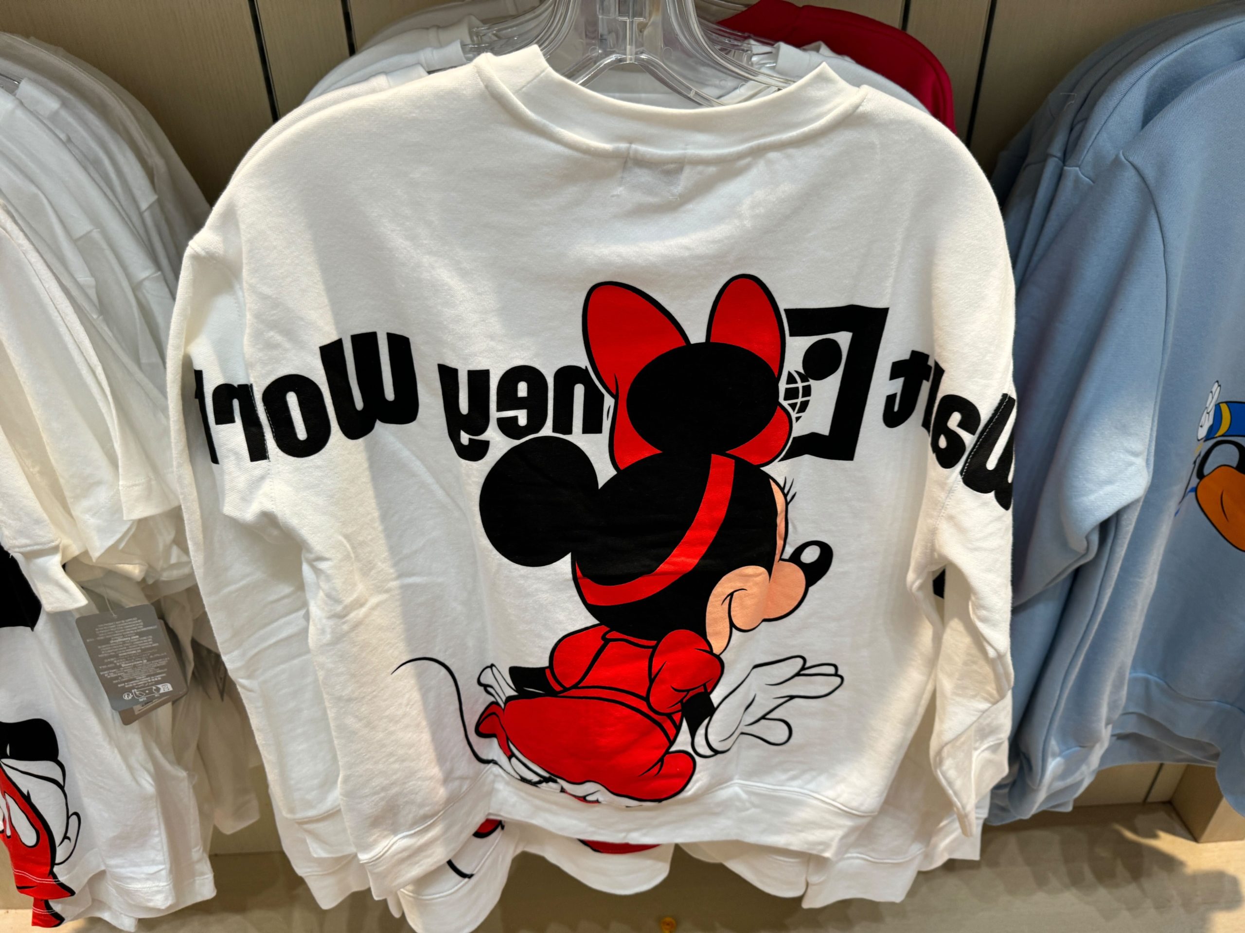 Minnie Mouse Walt Disney World Youth Crewneck