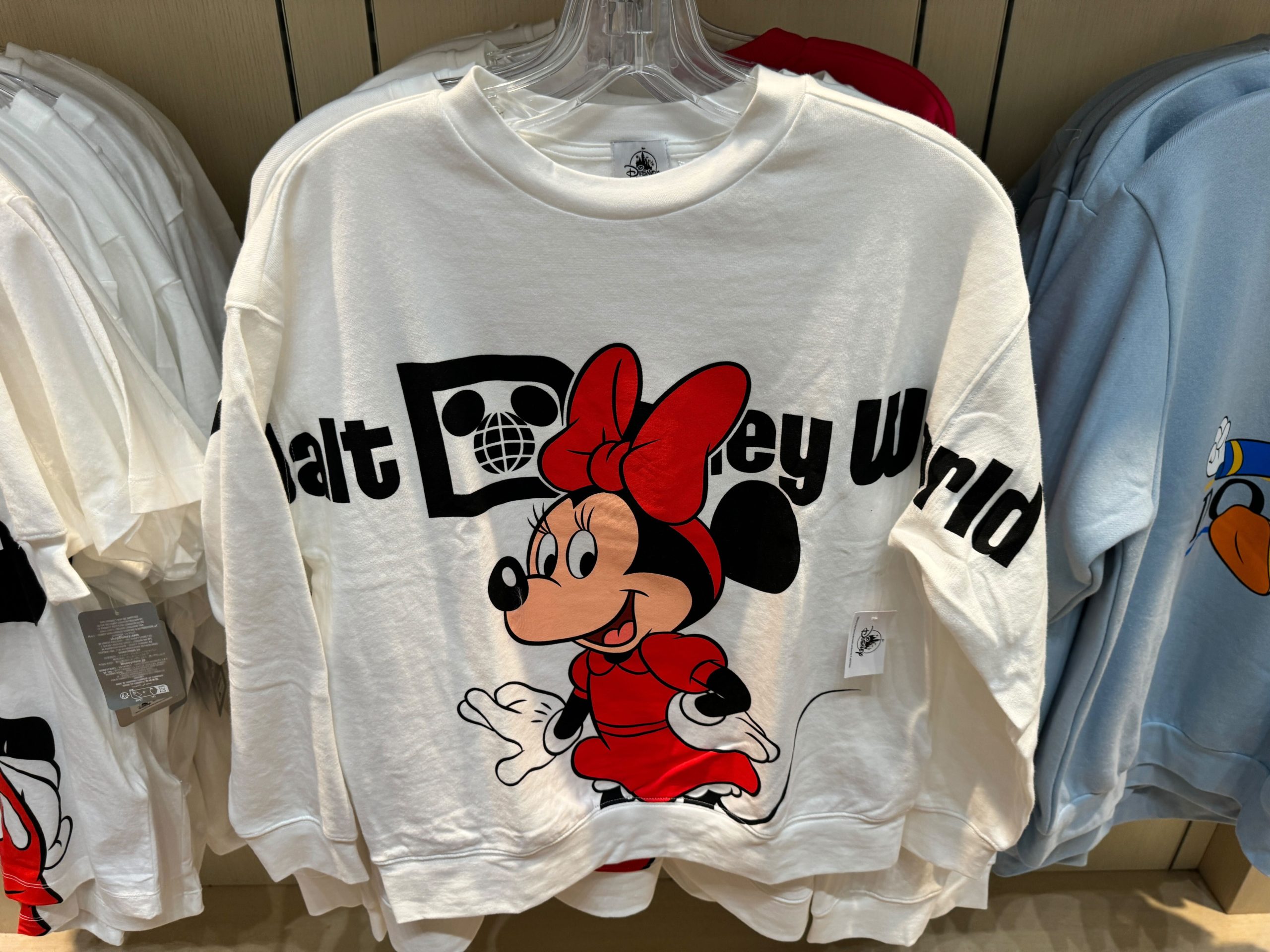 Minnie Mouse Walt Disney World Youth Crewneck