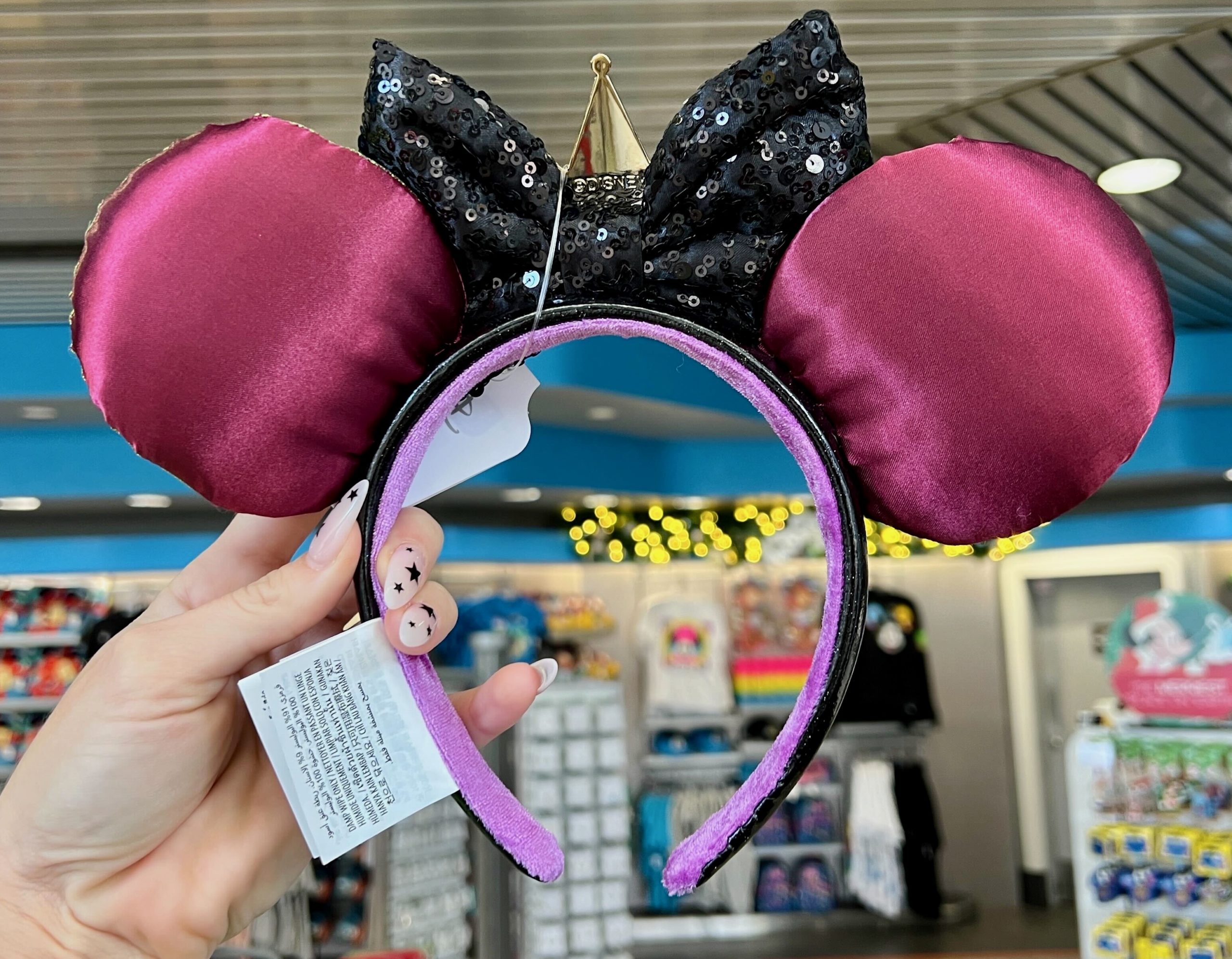 Evil Queen Poison Apple Minnie Ears Back