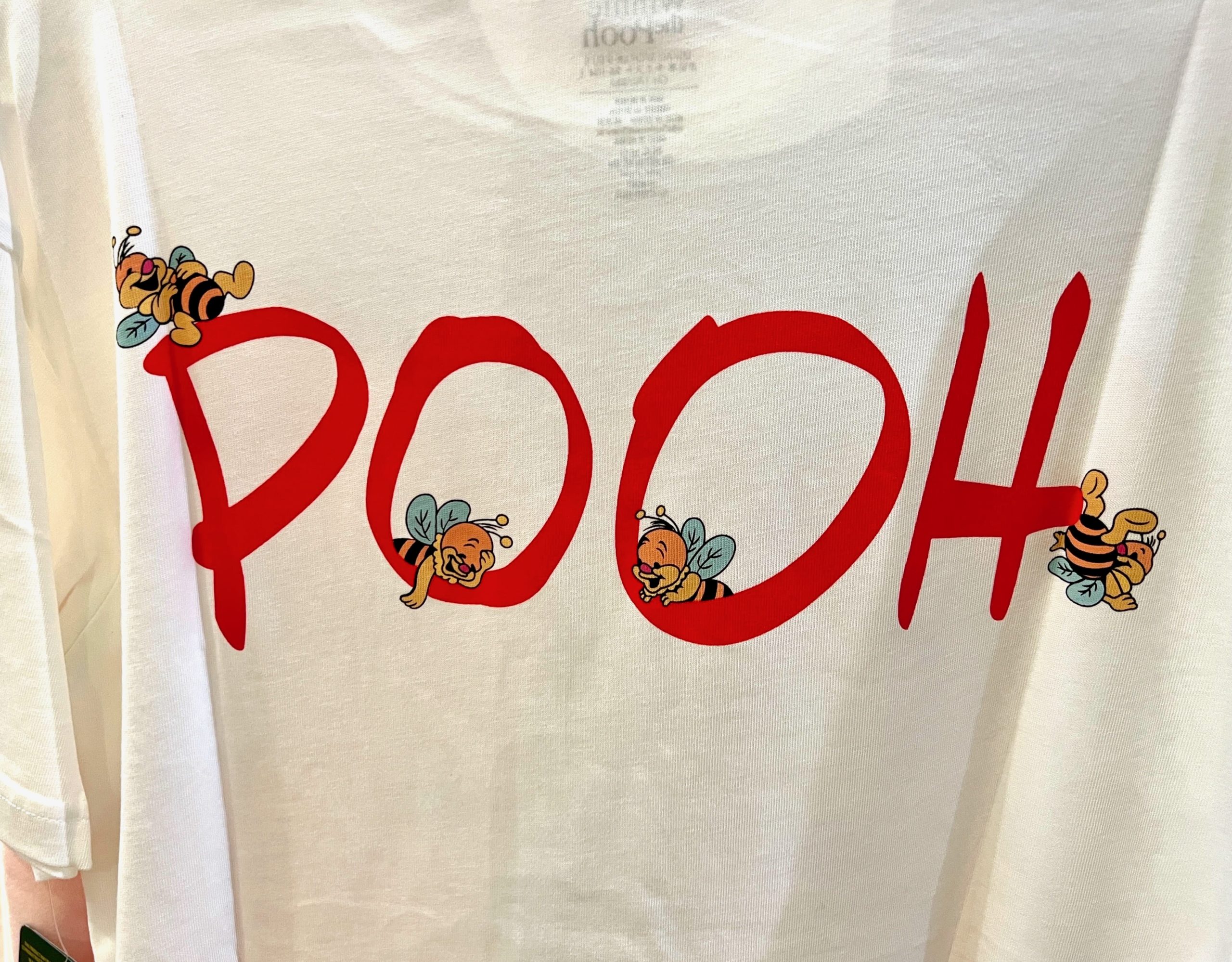 Pooh T Shirt Back
