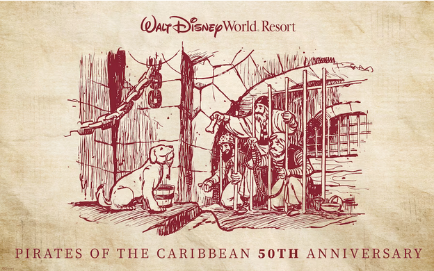 Pirates of the Caribbean 50th Anniversary Wallpaper