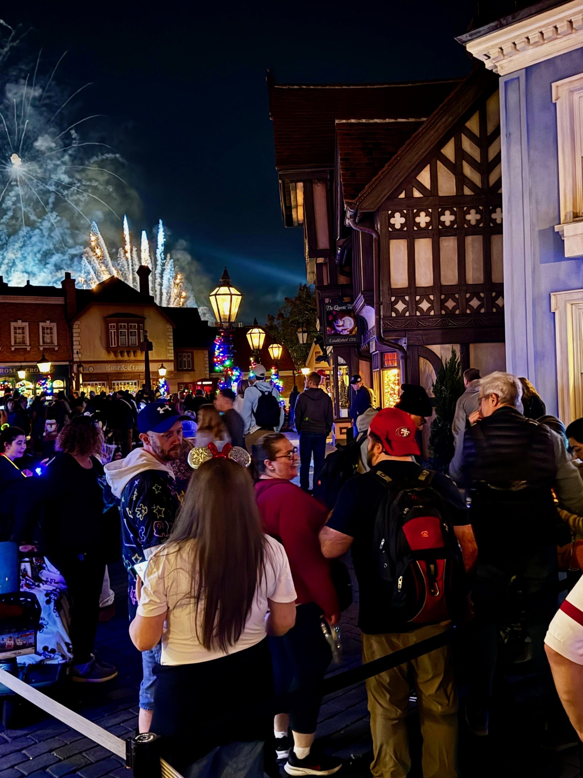 New Year's Eve Festivities at EPCOT's United Kingdom Pavilion