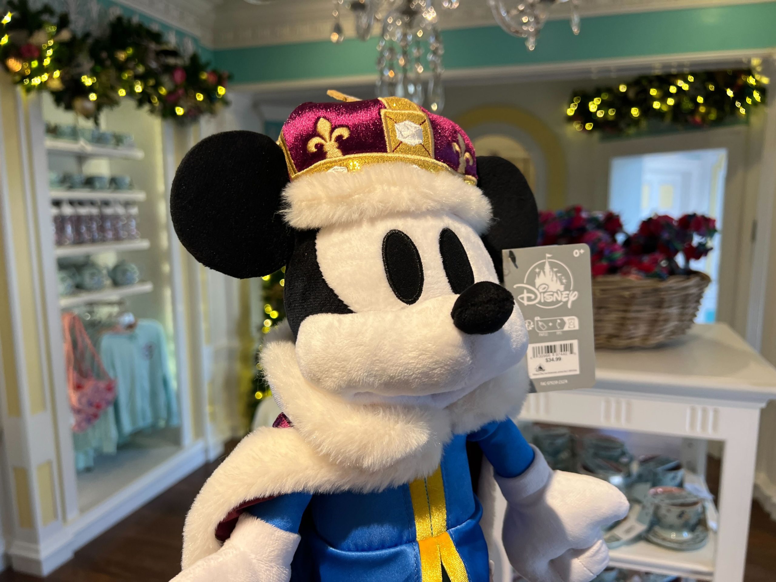 UK royal Mickey plush