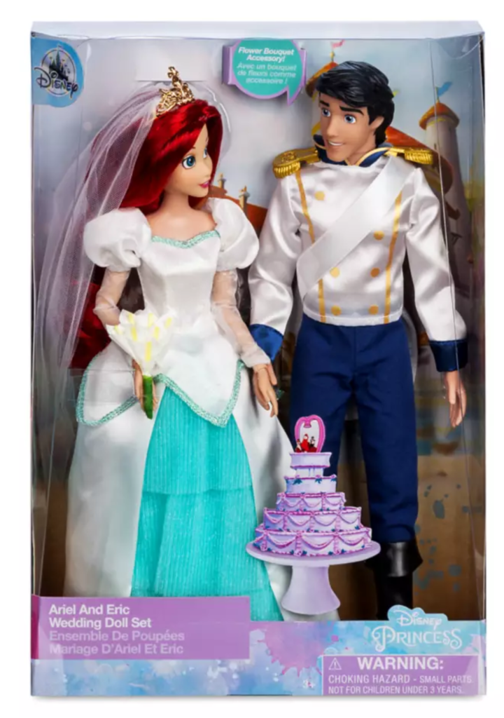 New Wedding Set Dolls Launch on shopDisney 