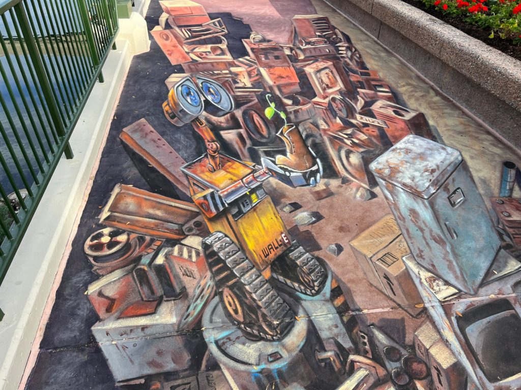 Festival of the Arts 3D Chalk