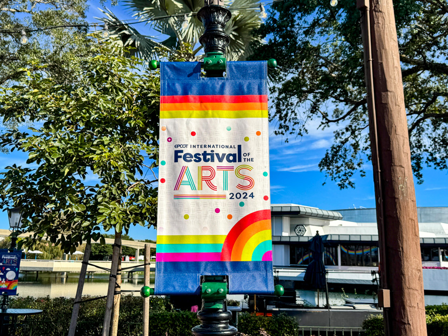 2024 EPCOT International Festival of the Arts Banners