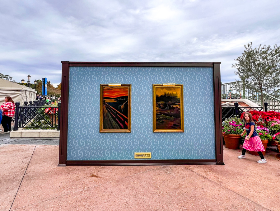 2024 EPCOT International Festival of the Arts Pop Up Photo Op Booths